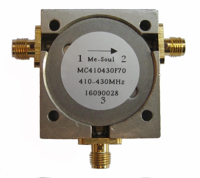 350366MHz 410430MHz intercom coaxial circulator