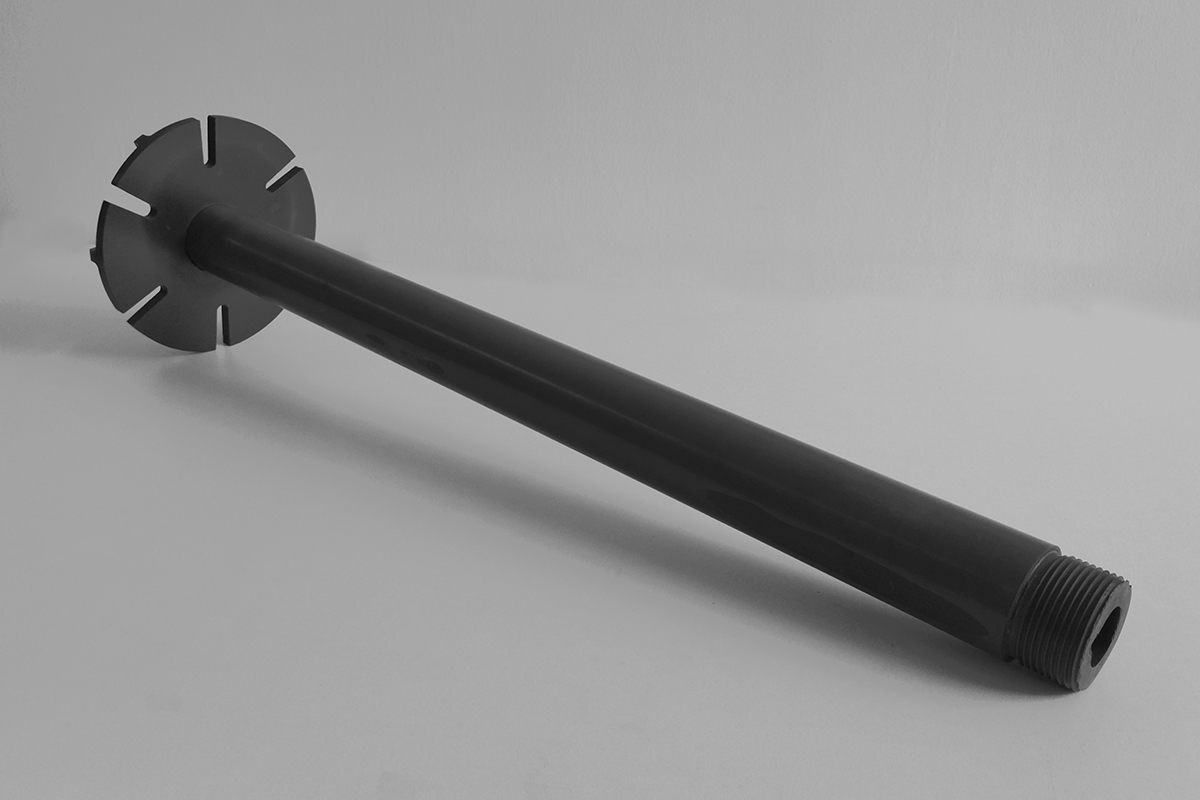 aluminum liquid degassing rotor silicon nitride degassing rotor for die casting aluminum industry furnace rotor