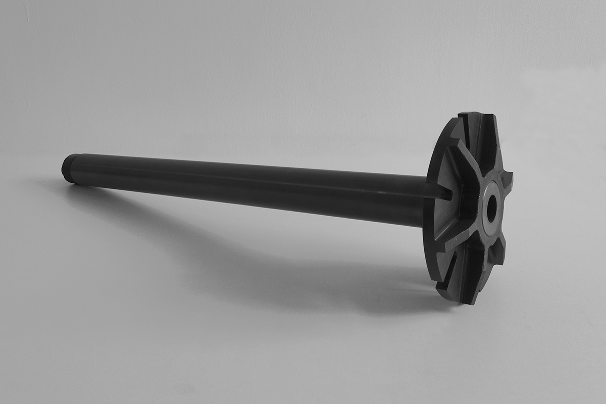 aluminum liquid degassing rotor silicon nitride degassing rotor for die casting aluminum industry furnace rotor