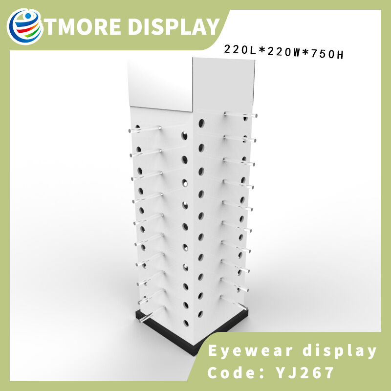 Rotatking eyewear display rack