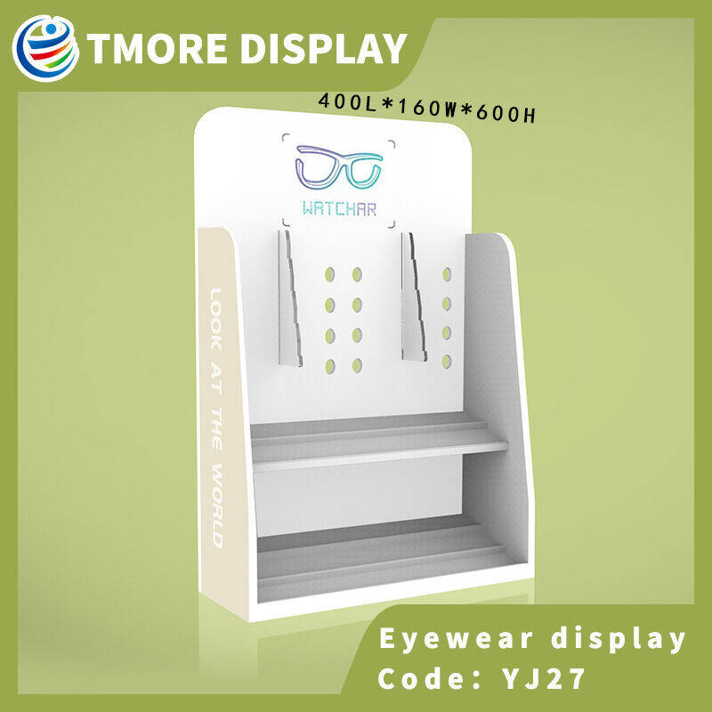 Eyewear Display Rack Eyeglass Stand Riser Holder Organizer