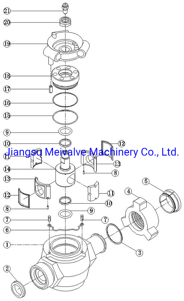 API 6A 2 Fig1502 Union MxF Plug Valve