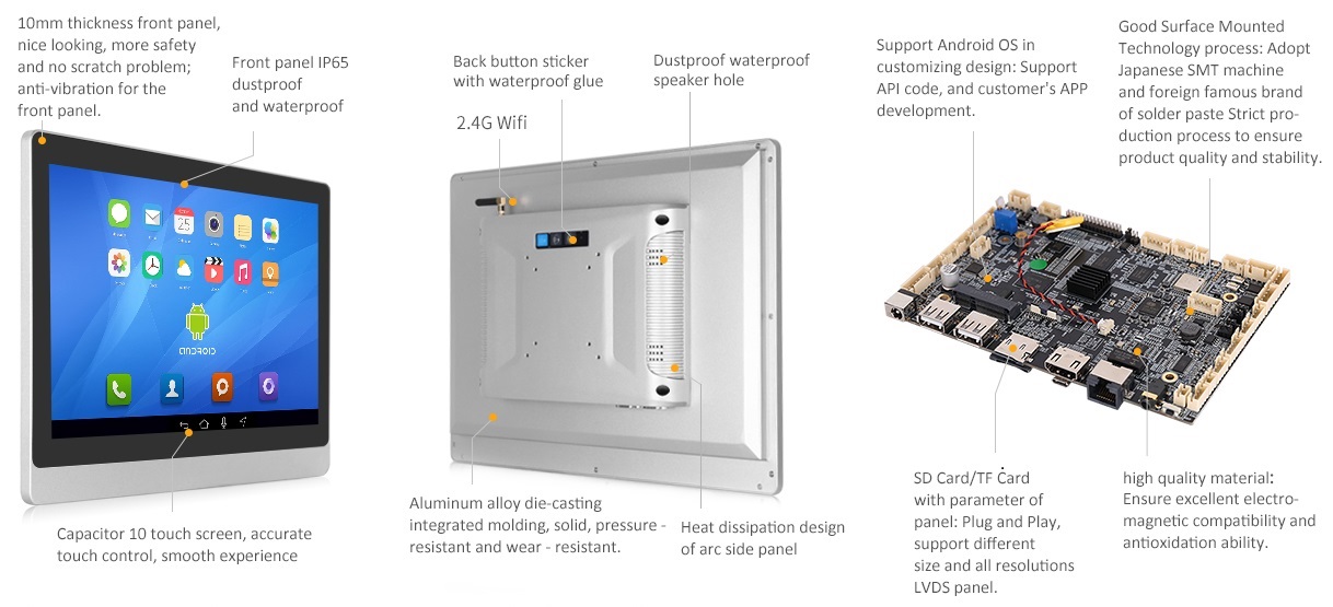 101 inch Android Tablet PCBNZ01C0TPC11010