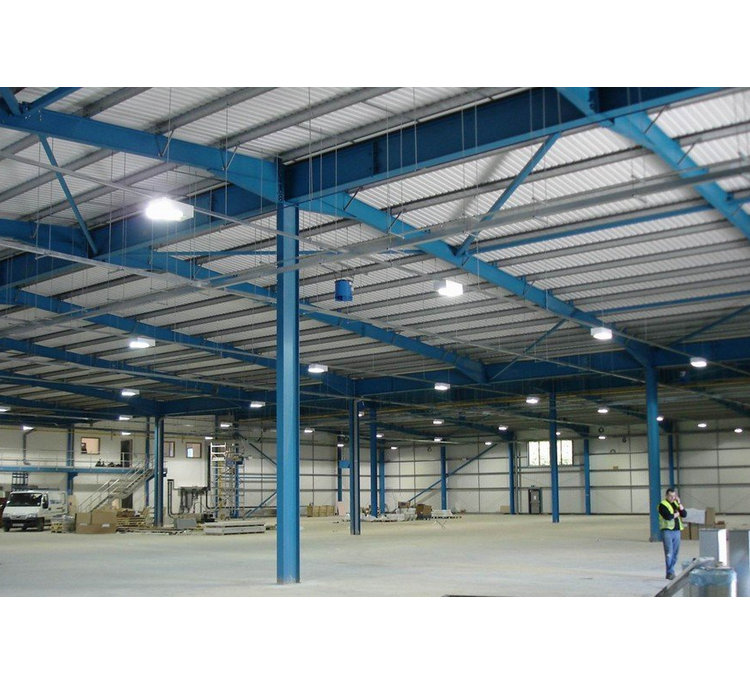 PEB pre engineered steel buildings large span warehouse