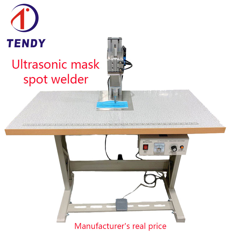 Focus on the development and production of ultrasonic mask spot welding machine to meet the export demand