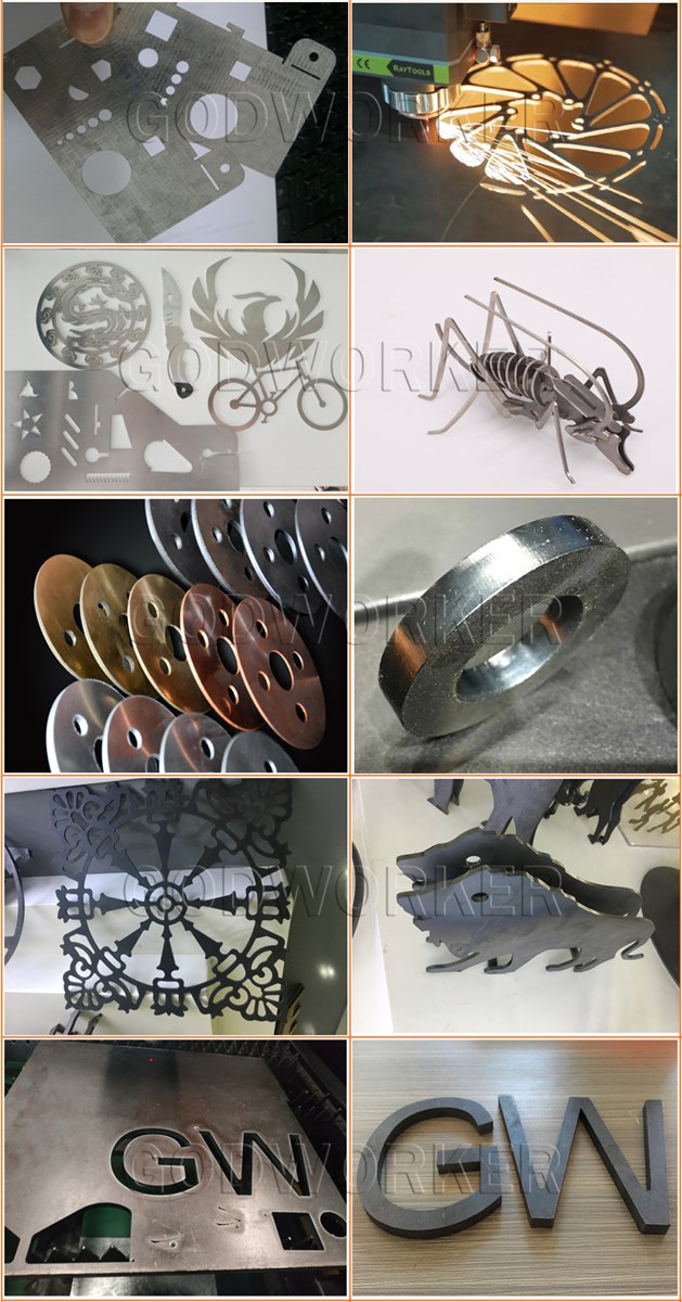 factory price 3015 fiber laser cutting machine steel tube plate fiber laser cutting machine