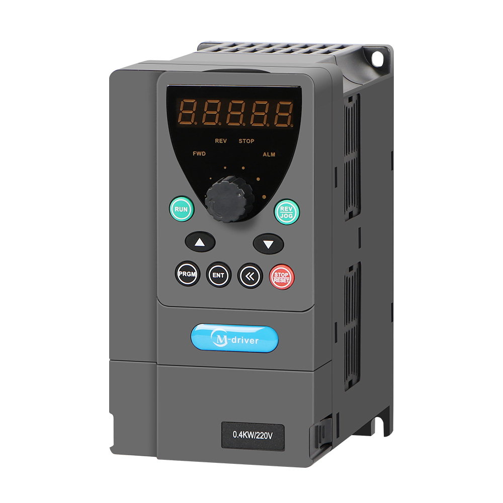 Single phase 220V AC variable frequency drive 04kw 05HP VFD inverters for 3phase induction motor control