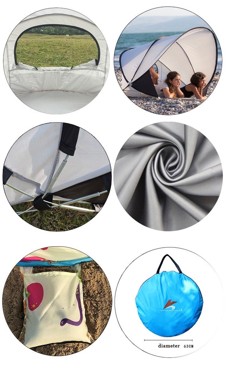 Auto pop up beach tentsun shade UV shelter