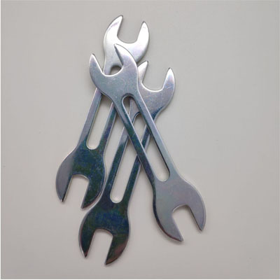 Doublehead openend wrench hardware tools heat treatment plus hard wrench pneumatic grinding pen doublehead disassem