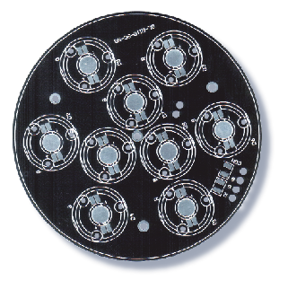 Aluminum Base Board with Black Soldermask