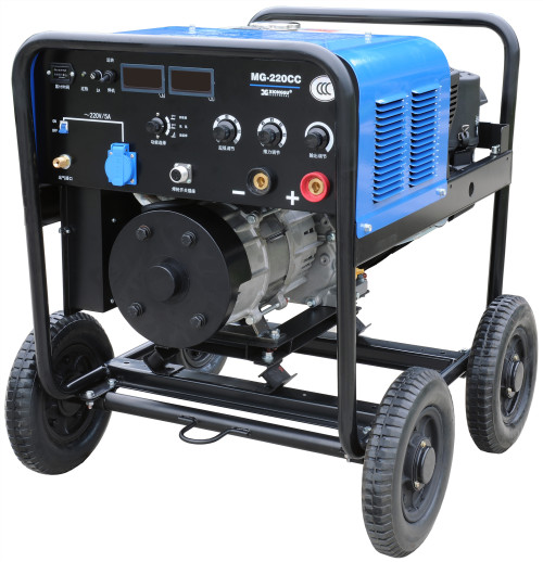 Xionggu MG220CC Multiprocess Arc Welder Driven by Petrol Engine