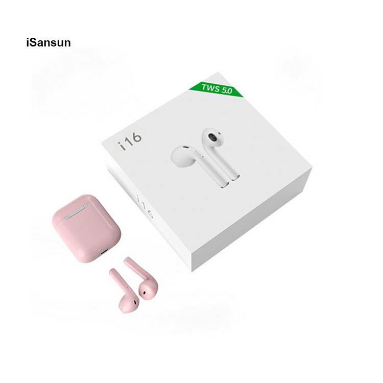 iSansun 2019 Amazon twins touch i16 V50 TWS stereo earbuds