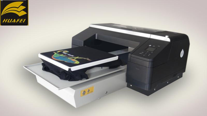 Huafei Flatbed Digital DTG t shirt Printer