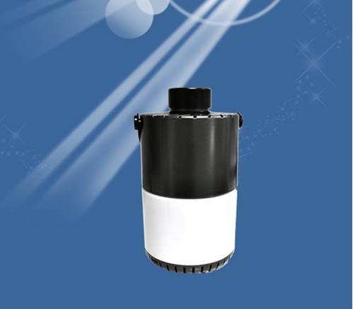 Household portable air purifier night light