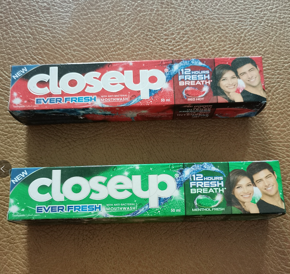 HOT SELLING CLOSE UP TOOTHPASTE GEL MENTHOL FRESH DEEP ACTION