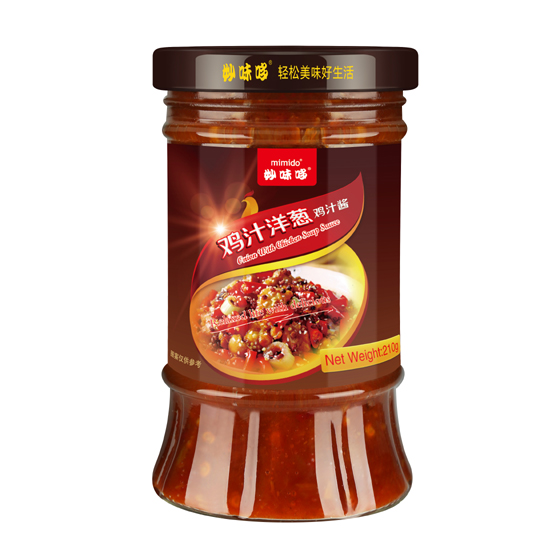 MIMIDO Chicken hot Sauce chinese chili oil sauce