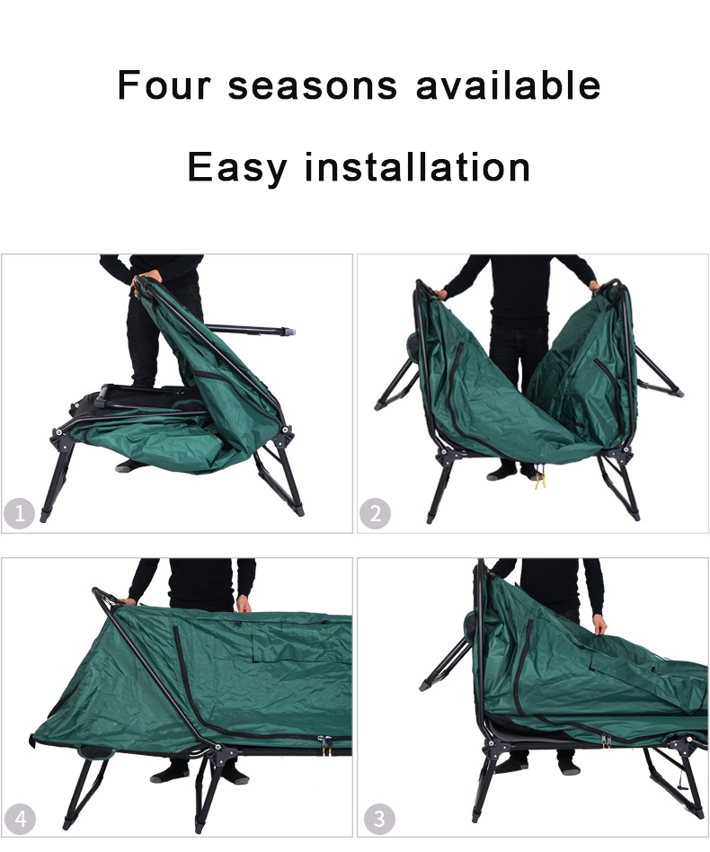 Amazing Double Tent Cot Keeps You from Sleeping on the Cold Lumpy Hard Ground Carp fishing tent bivvy