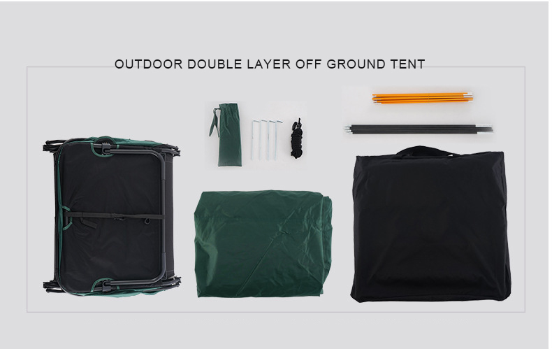 Amazing Double Tent Cot Keeps You from Sleeping on the Cold Lumpy Hard Ground Carp fishing tent bivvy