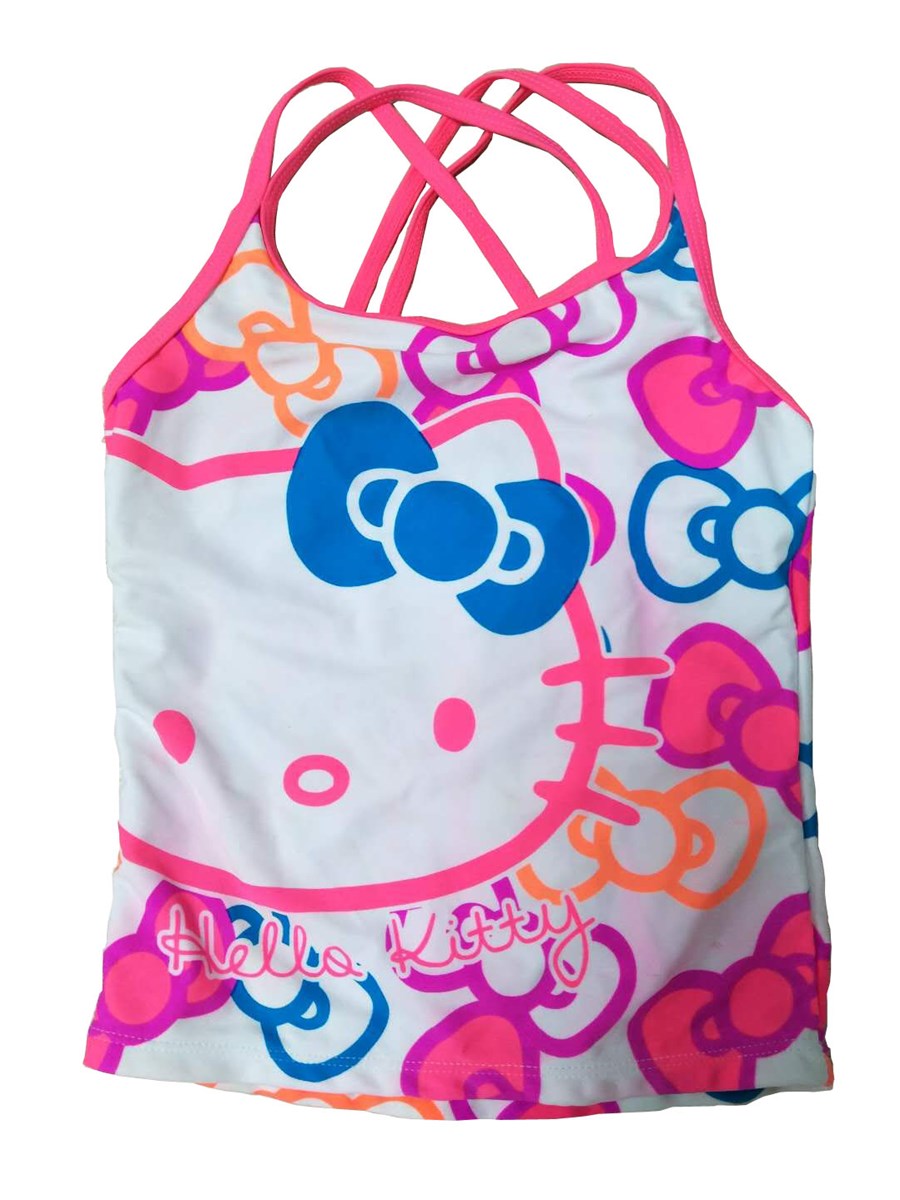 Childrens cartoon swimsuit with rich patterns