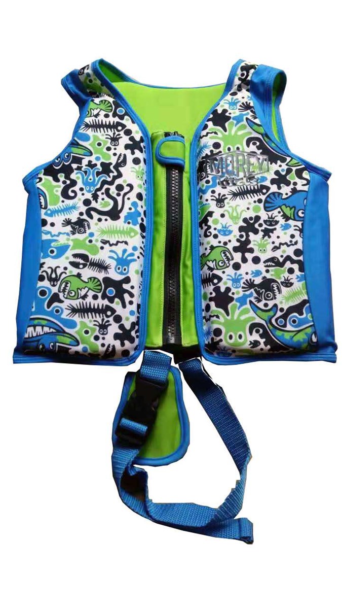 Childrens buoyancy swimsuit with rich colors and novel patterns