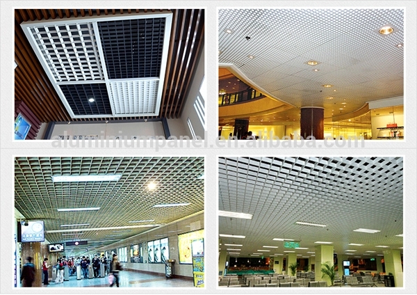 Aluminum Grid Ceiling Panel Produced by False Ceiling Machine