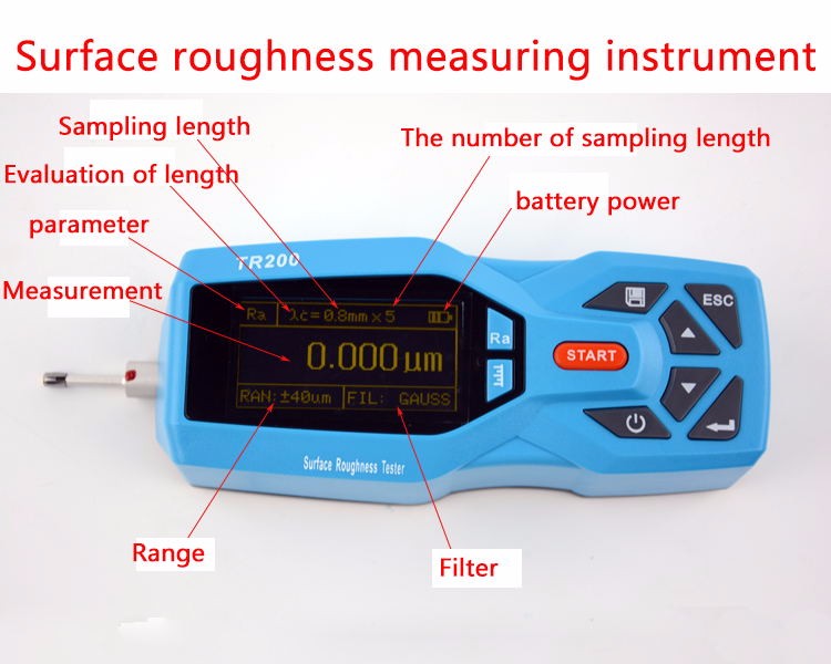 Measure Instrument Roughness Tester Mechanical and Electrical Integration Gravure Cylinder Gauge Meter