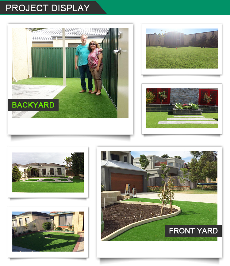 Popular China Manufacture Mixed Green Artificial Soccer Grass Carpet