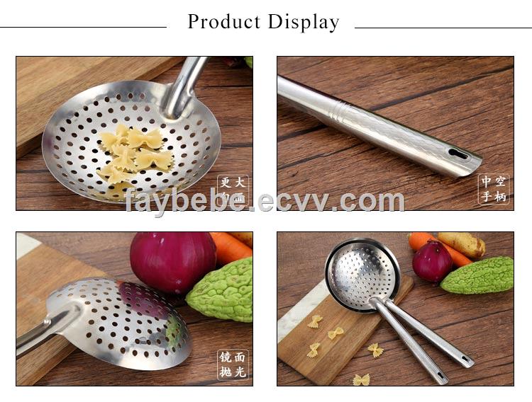 410 Stainless Steel Slotted Spoon CS013