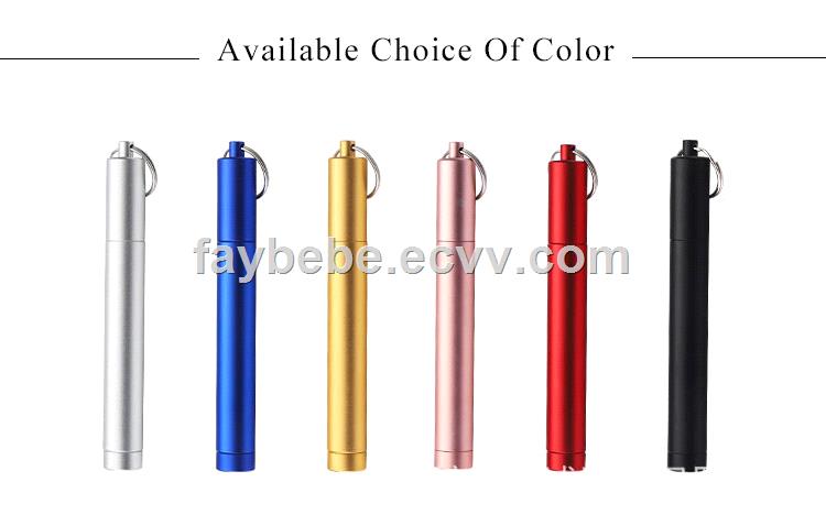 Stainless Steel 304 Retractable Drinking Straws