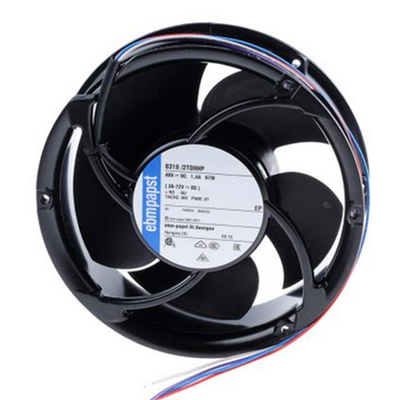 size 172 x 51mm 48 V DC air flow 950m3 h 9200rpm 63182TDH4P ebmpapst cooling fan