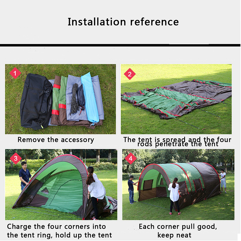 Large Outdoor camping Activity Tunnel Tent