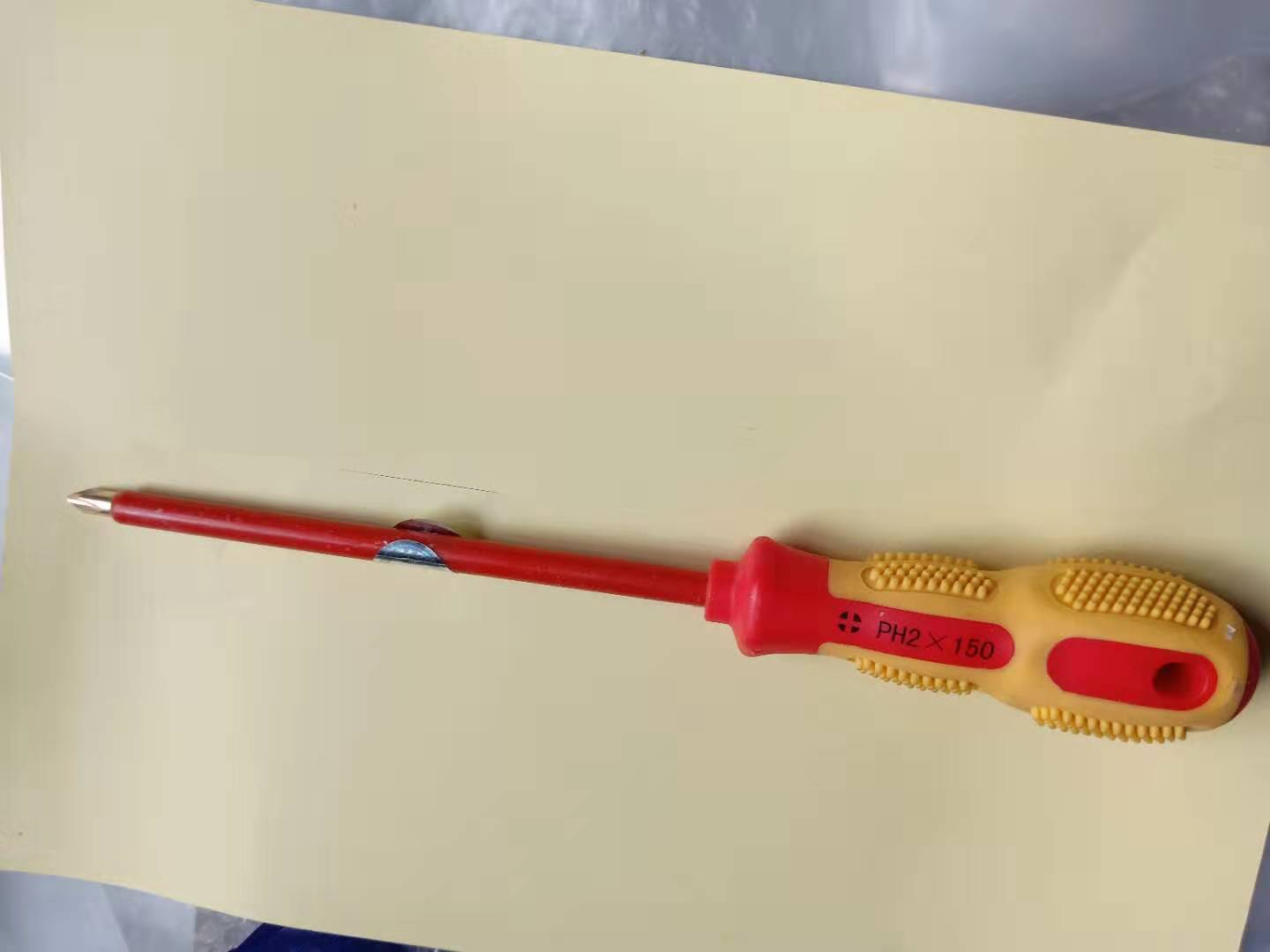 Hebei SIKAI sales nonspark insulated rubber handle cross screwdriver