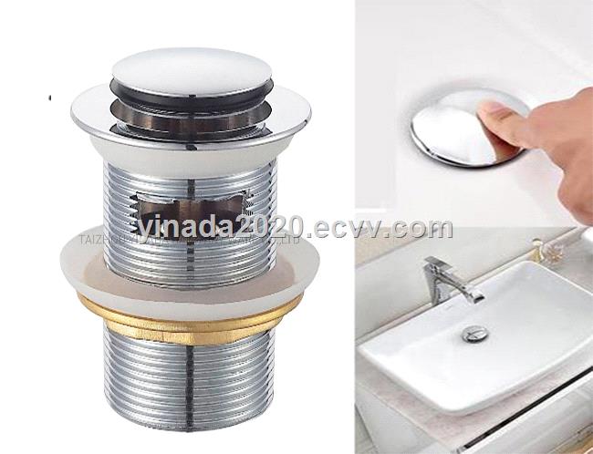 Brass Pop Up Waste Basin Waste Sink Drainer