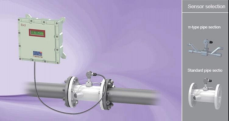 GMF200D Explosionproof pipe type ultrasonic flowmeter