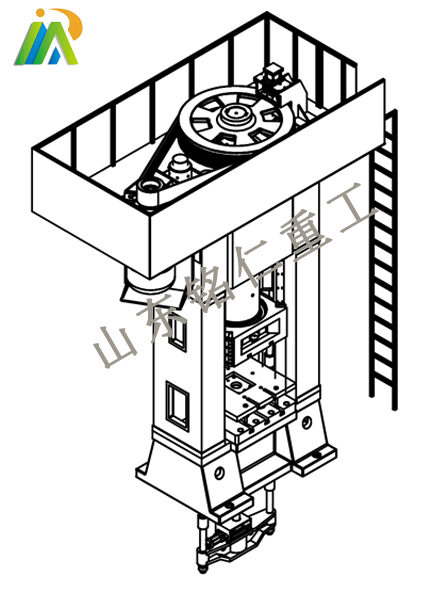 630 ton Electric Screw Prammable Press Machine for Pressing Refractory Bricks