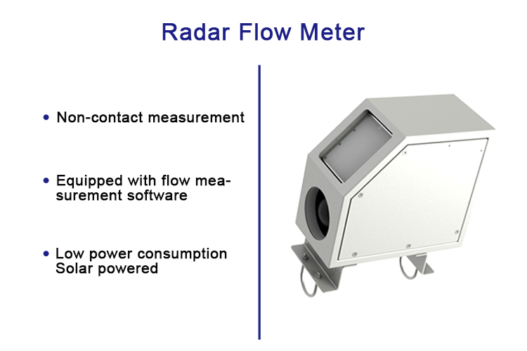 GD600 24GHz RS485 4 20mA 433MHz optional 4G optional NBIOT option Radar flowmeter