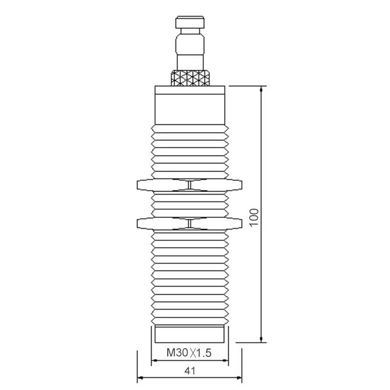 GML601T stainless steel 020mA ultrasonic level transmitter