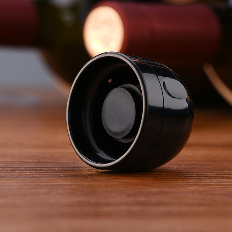 Custom Wine Accessory Mini Silicone Round Champagne Bottle Stopper