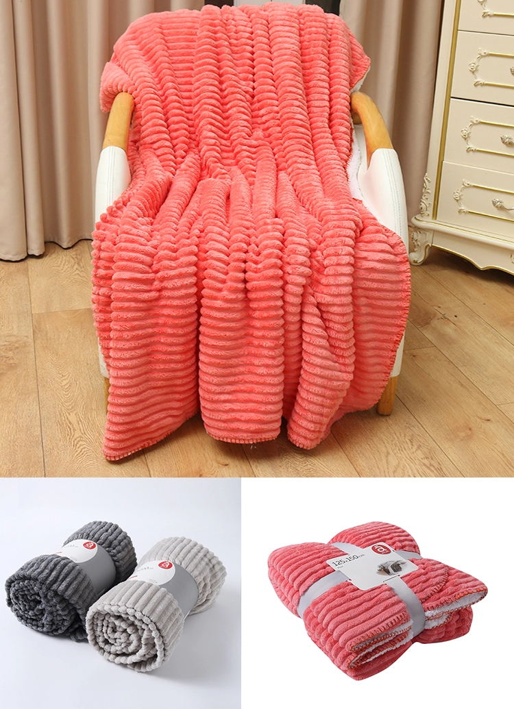 Ultra Soft Cozy Plush Fleece Warm Solid Colors Traveling Throw Blanket