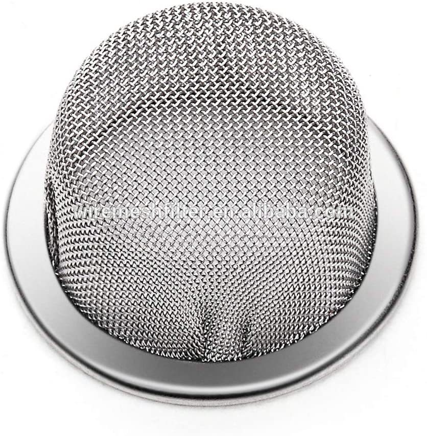 304 316 316L stainless steel wire mesh hat 40 50 80 90 150 200 300 micron stainless steel filter