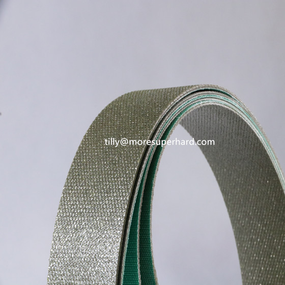 Diamond Sanding Abrasive Belts for Thermal Spraying Coatings