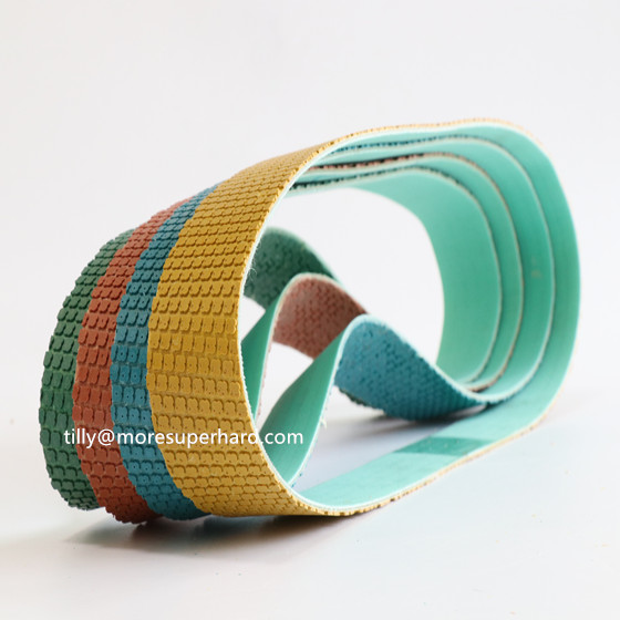 Diamond Sanding Abrasive Belts for Thermal Spraying Coatings