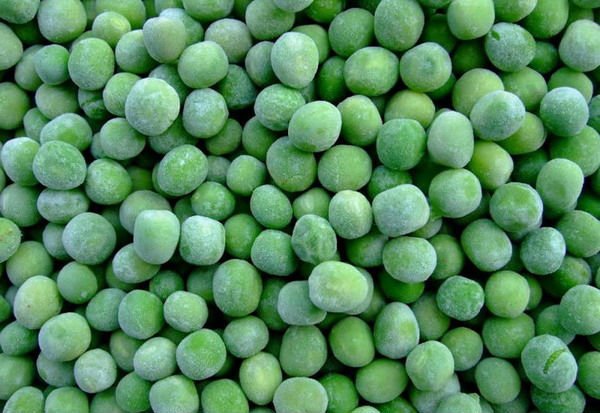 organic fresh IQF green peas 2020 harvet large quantity