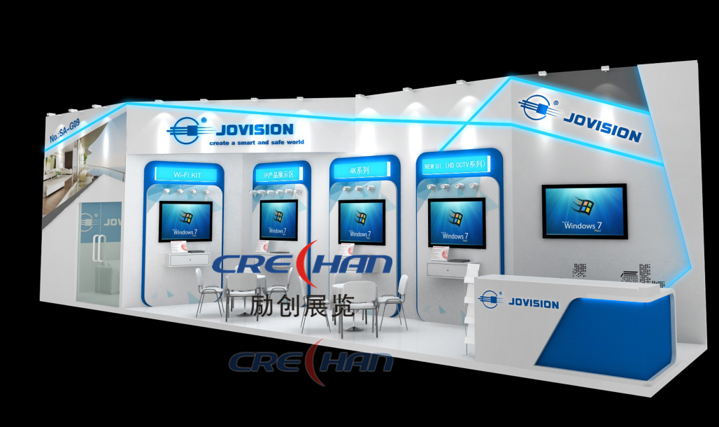 Crechan Exhibition Provide Custom Modular Exhibition Stands Design and Build Service