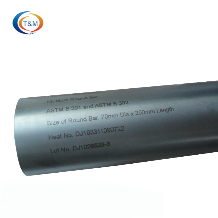 ASTM B392 9995 niobium round rod bar price