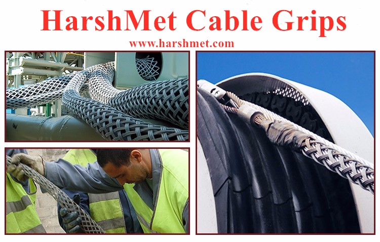 Wire Mesh Cable Grips for 1012 Cable