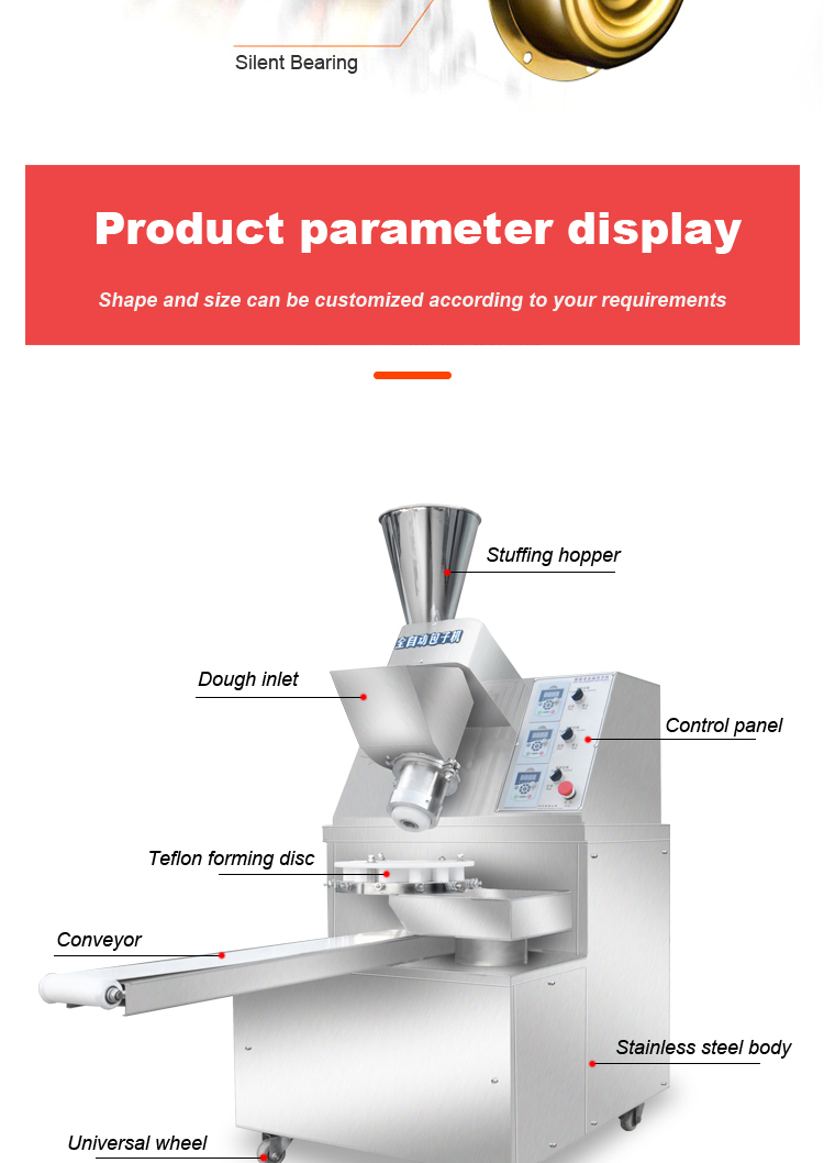 automatic steamed stuffed bun machine