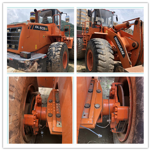 Used DOOSAN DL503 wheel loader on sale