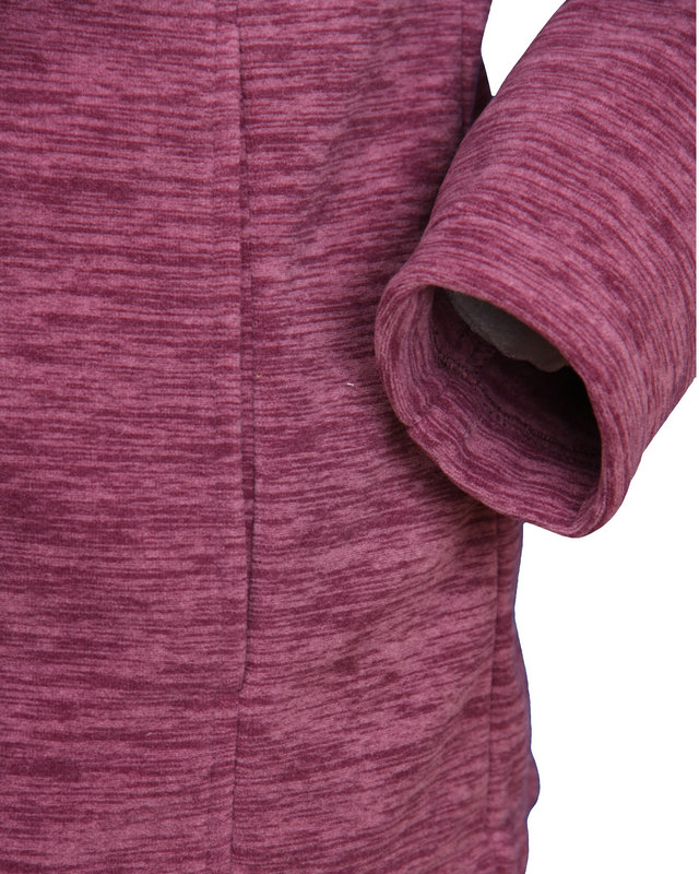 100 polyester fabric No Lining women oem twotone polar fleece jackets for spring