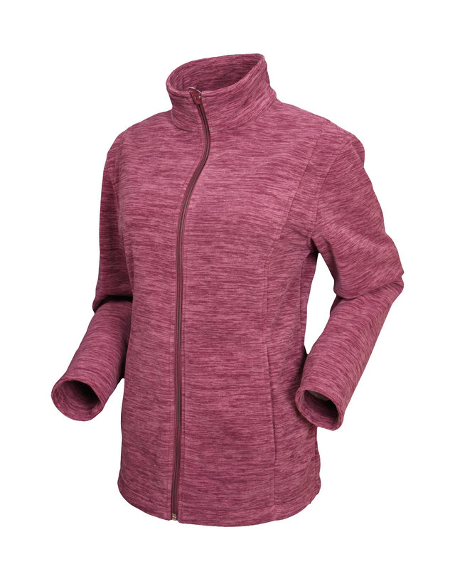 100 polyester fabric No Lining women oem twotone polar fleece jackets for spring
